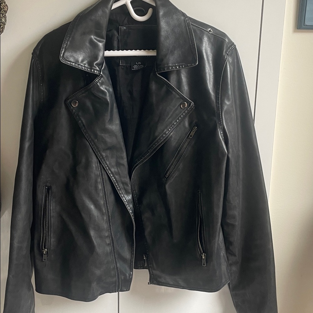 Urban Heritage Black Leather Jacket